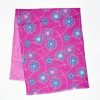 Wholesale E.Marinella Pink And Fuchsia Wool And Silk Scarf - Floral Pattern