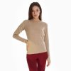 Wholesale E.Marinella Beige Wool And Cashmere Crewneck