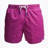 Clearance E.Marinella Fucsia Swim Short - Small Flower Pattern