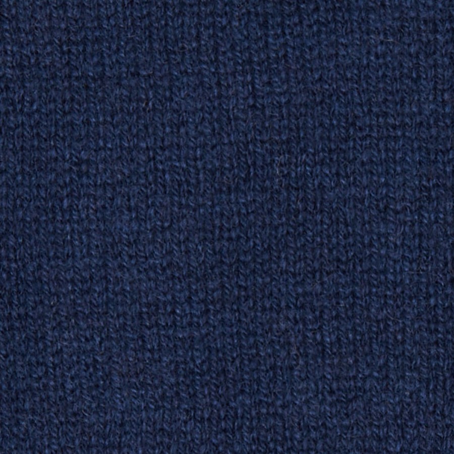 Best E.Marinella Midnight Blue And Dark Brown Two-Tone Solid Cashmere Neck Warmer