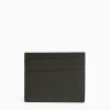 Clearance E.Marinella Dark Green Leather Credit Card Holder - 7 Compartments