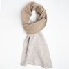 Hot E.Marinella Beige And Camel Two-Tone Solid Cashmere Neck Warmer