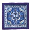 Wholesale E.Marinella Blue Silk Scarf 90 - Mediterranean Vibes