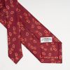 Clearance E.Marinella Red Archivio Collection Silk Tie 1976_02