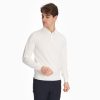 Hot E.Marinella White Long Sleeve Knitted Polo