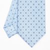 Hot E.Marinella Light Blue Sartorial Classic Silk Tie - Small Flower Pattern