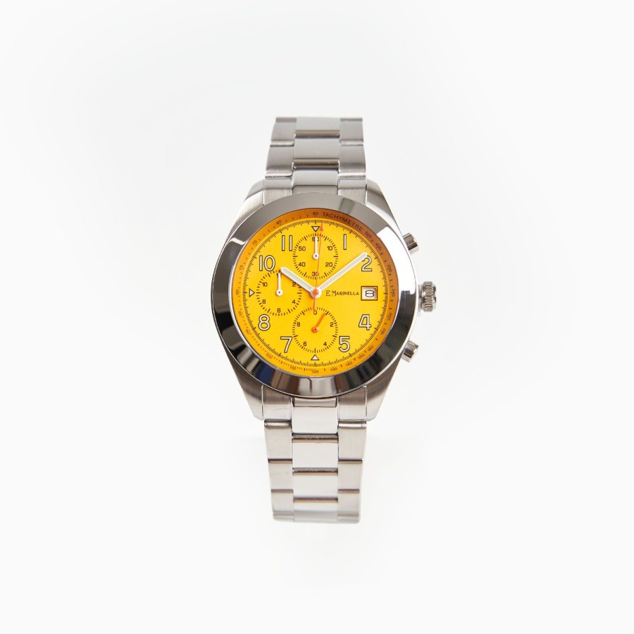 Clearance E.Marinella Yellow Dial Watch