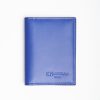 Online E.Marinella Bluette Smooth Leather Folding Card Holder - 10 Compartments