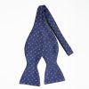 Wholesale E.Marinella Bluette Silk Bowtie To Self-Tie - Small Flower Pattern