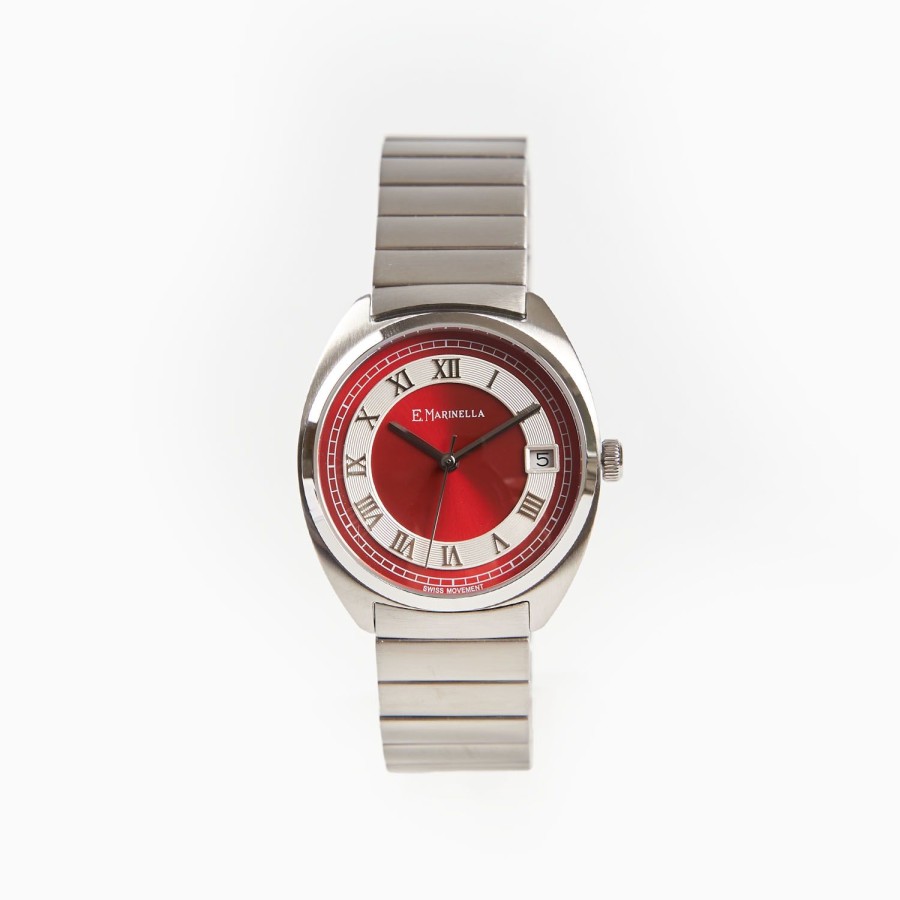 Best E.Marinella Ladies' Red Dial Watch