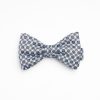 Online E.Marinella Light Blue Pre-Knotted Silk Bowtie- Large Flower Pattern