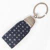 Best E.Marinella Dark Blue Keyfob In Silk And Leather