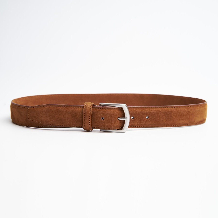 Best E.Marinella Tan Belt In Nabuk