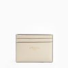 Online E.Marinella White Small Credit Card Holder In Soft Leather