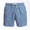 New E.Marinella Powder Blue Swim Short - Large Flower Pattern