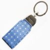 Hot E.Marinella Powder Blue Keyfob In Silk And Leather