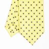 Wholesale E.Marinella Yellow Sartorial 7 Cm Silk Tie - Small Flower Pattern