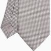 Clearance E.Marinella Dark Grey Ceremonial Jacquard Silk Tie