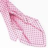 Best E.Marinella Pink 7 Fold Sartorial Silk Tie - Small Flower Pattern