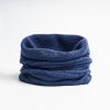 Online E.Marinella Blue Cashmere Tubular Neck Warmer