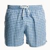 Hot E.Marinella Light Blue Swim Shorts - Large Patterns