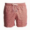 Online E.Marinella Orange Swim Shorts- Paisley Pattern