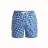 Online E.Marinella Blu Baby Swim Shorts - Large Flower Pattern