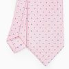 Online E.Marinella Pink Sartorial Classic Silk Tie - Small Flower Pattern