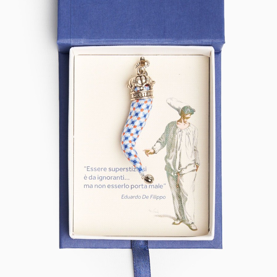 Online E.Marinella White Good-Luck Charm