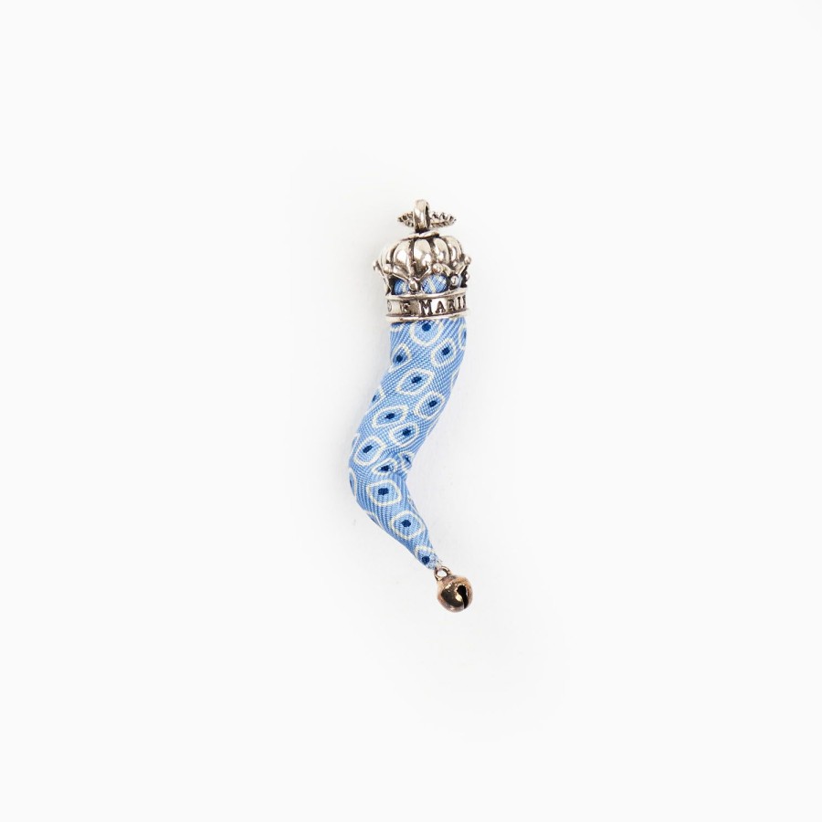 Online E.Marinella Light Blue Good-Luck Charm