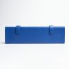 Clearance E.Marinella Blue Travel Tie Holder In Leather