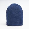 Online E.Marinella Blue And Grey Bicolor Cashmere Beanie