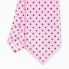 Clearance E.Marinella Pink Sartorial Classic Silk Tie - Small Flower Pattern